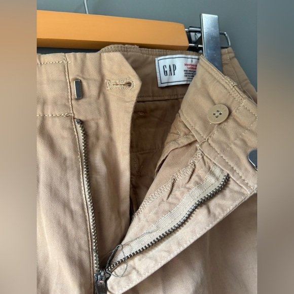 NWT Gap size 0, downtown khaki mid rise stretch cargo utility pants - Picture 6 of 7